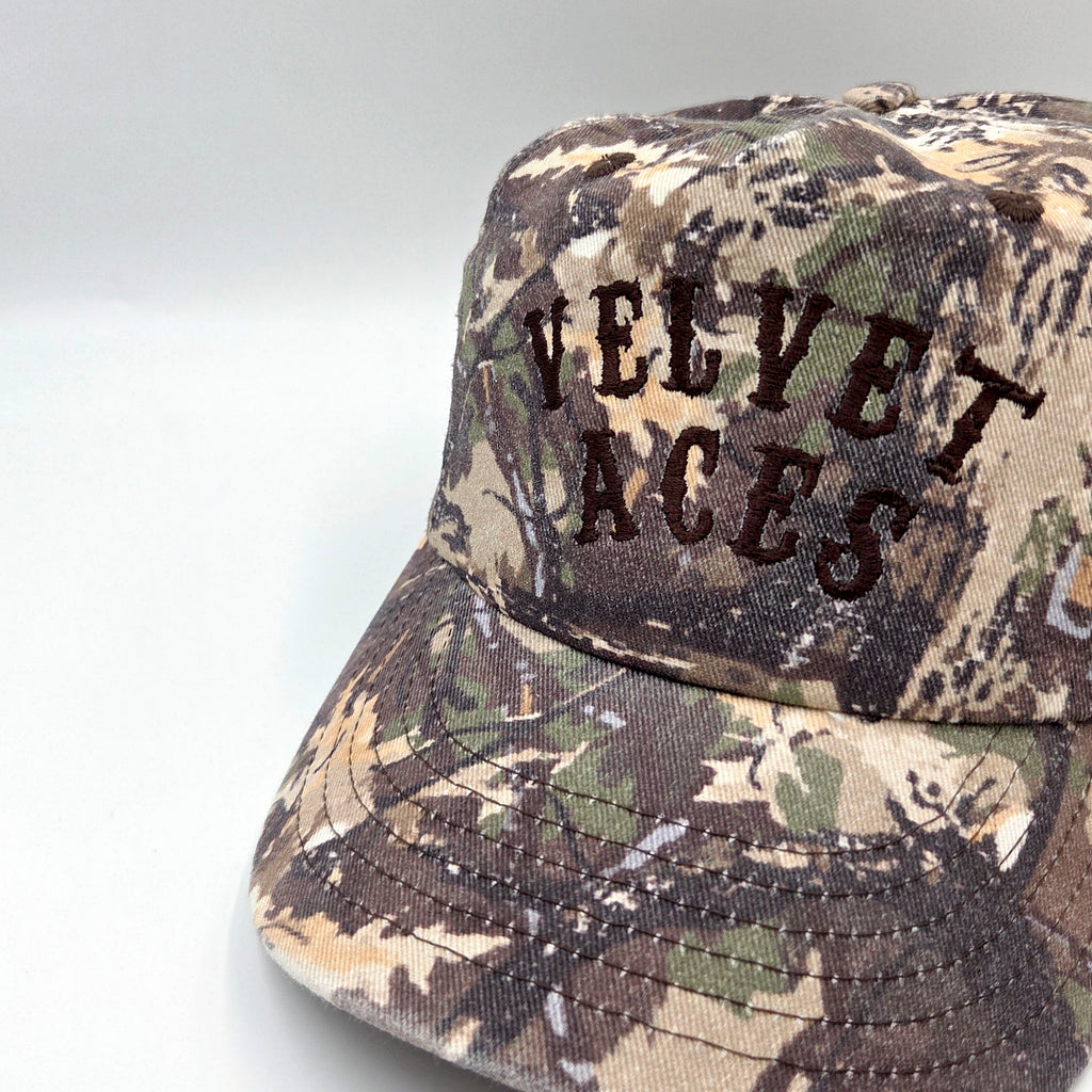 Velvet Aces Camo Cap Brown