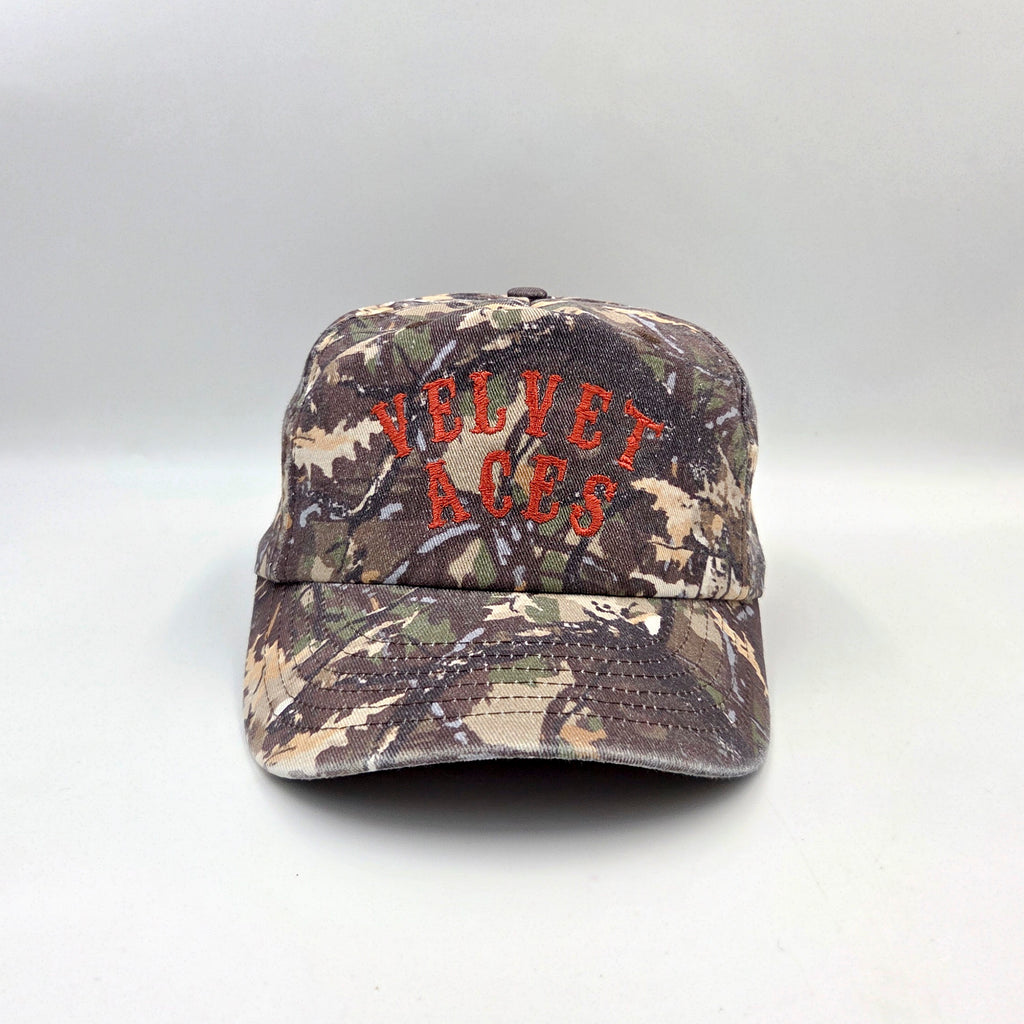Velvet Aces Camo Cap Rust