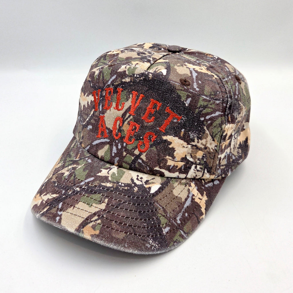 Velvet Aces Camo Cap Rust